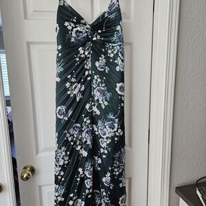 Abercrombie & Fitch Green Floral Dress
